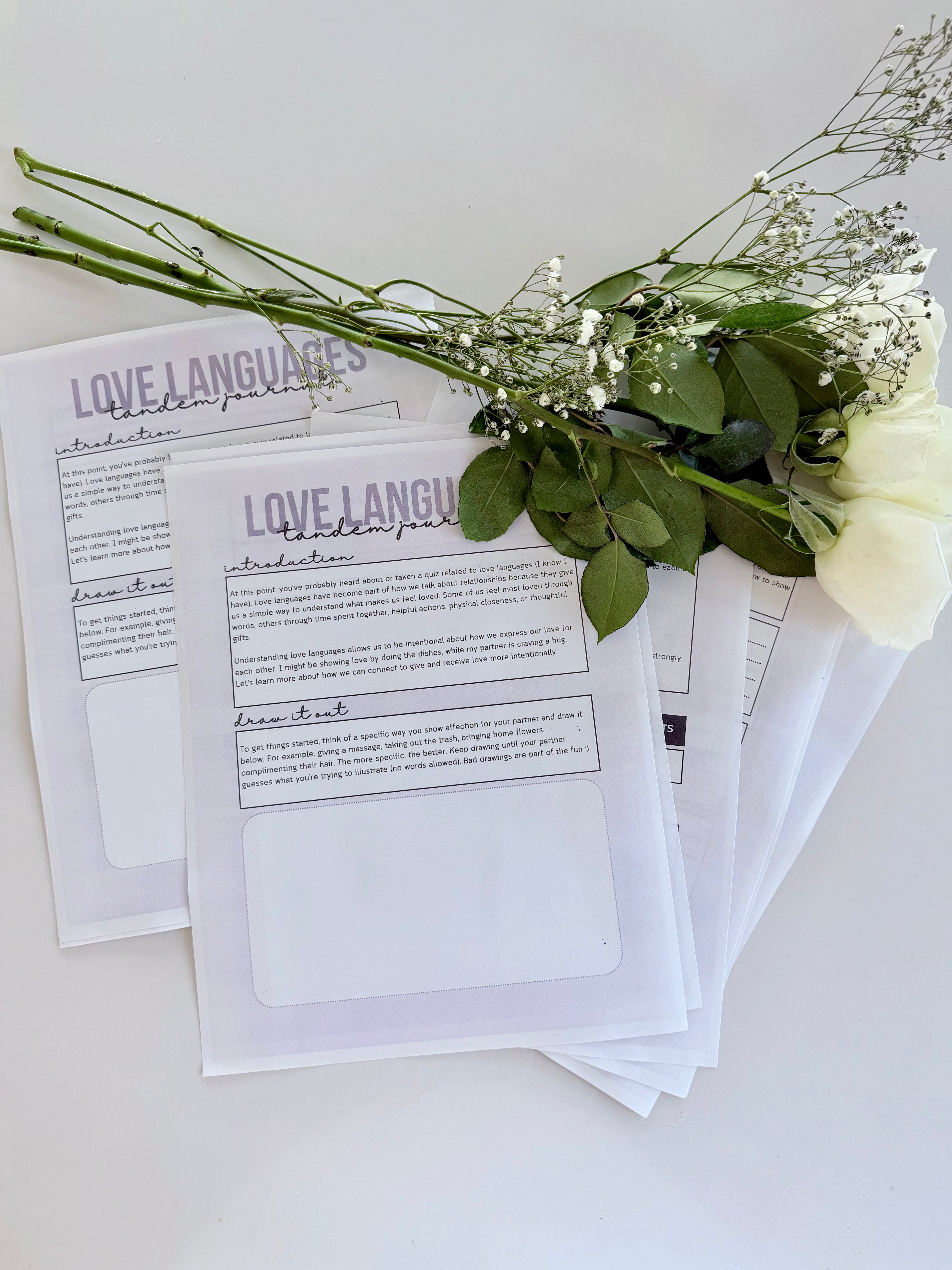 Tandem Journal: Love Languages Edition