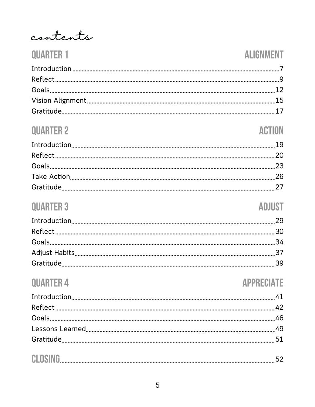 Life Planning Tandem Journal