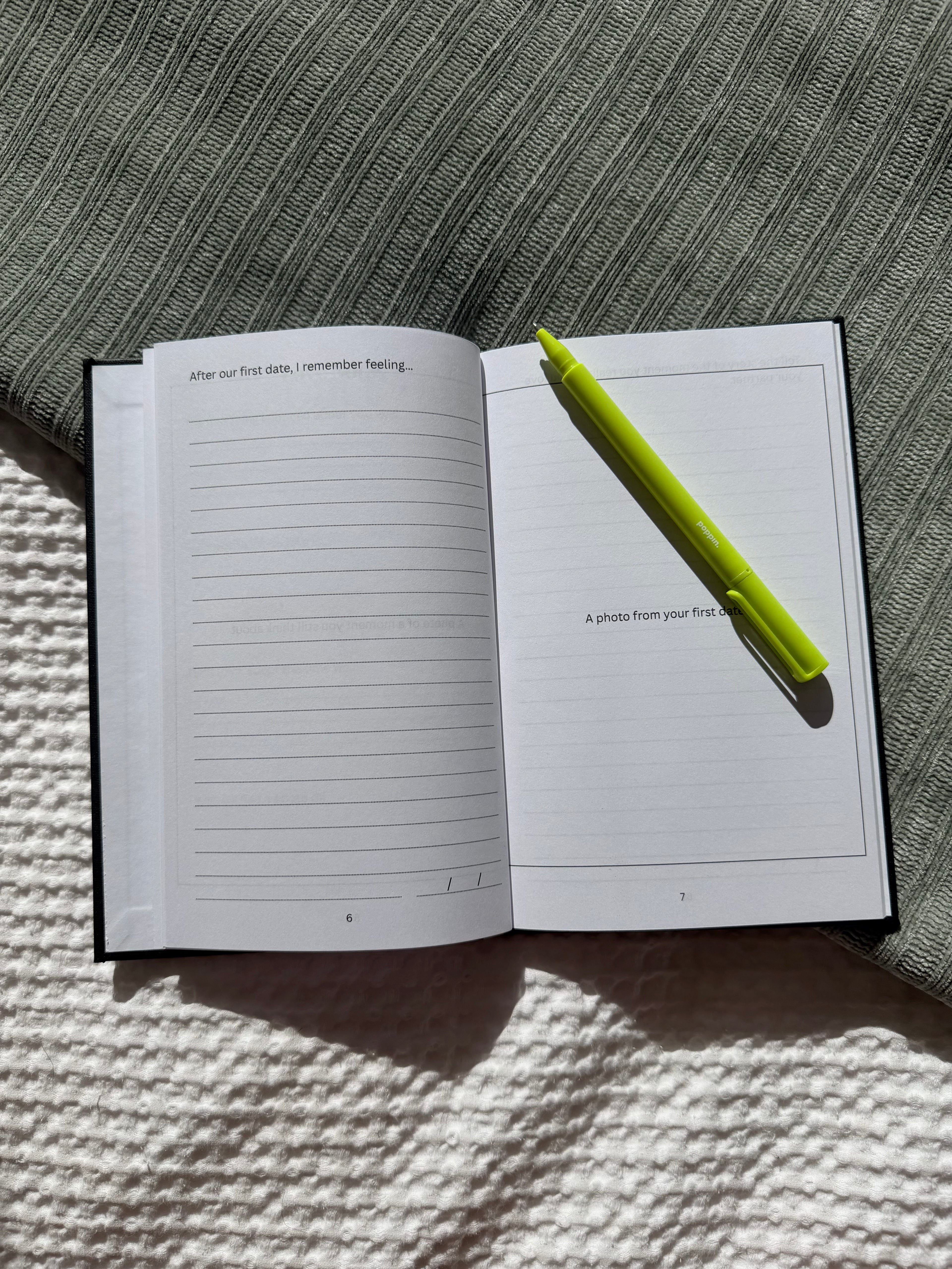 Sincerely Yours, Tandem Journal